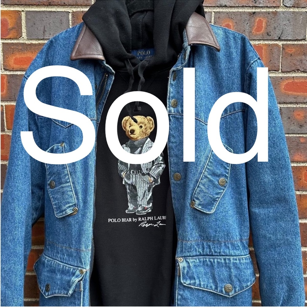 Ralph Lauren Polo Bear collector’s hoodie rare